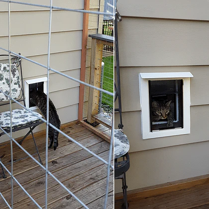 Hale Pet Doors for Thick Walls With Extra Long Tunnel - Image 19