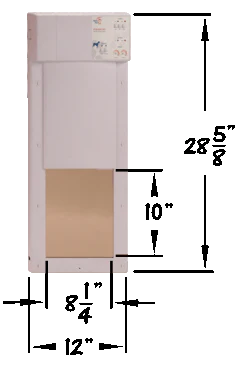 High Tech Power Pet Door Mount Dog Door (Original and WiFi) - Image 8