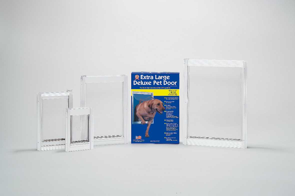 Ideal Deluxe Pet Door For Doors - Image 12