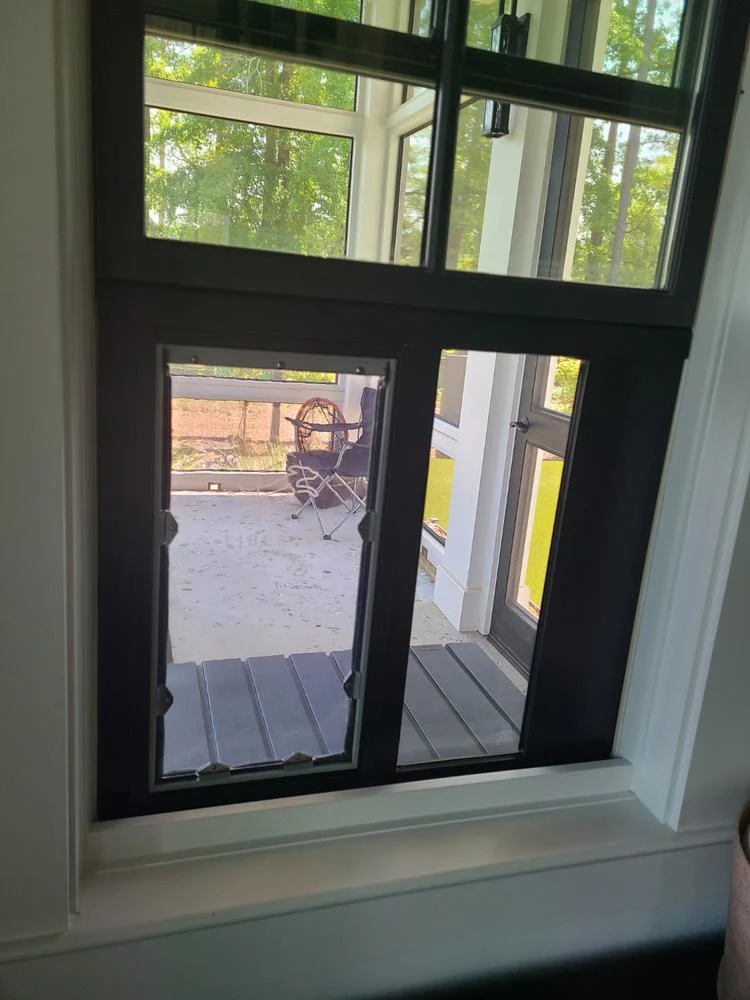 Liberty Pet Door for Black Sash Windows - Image 5