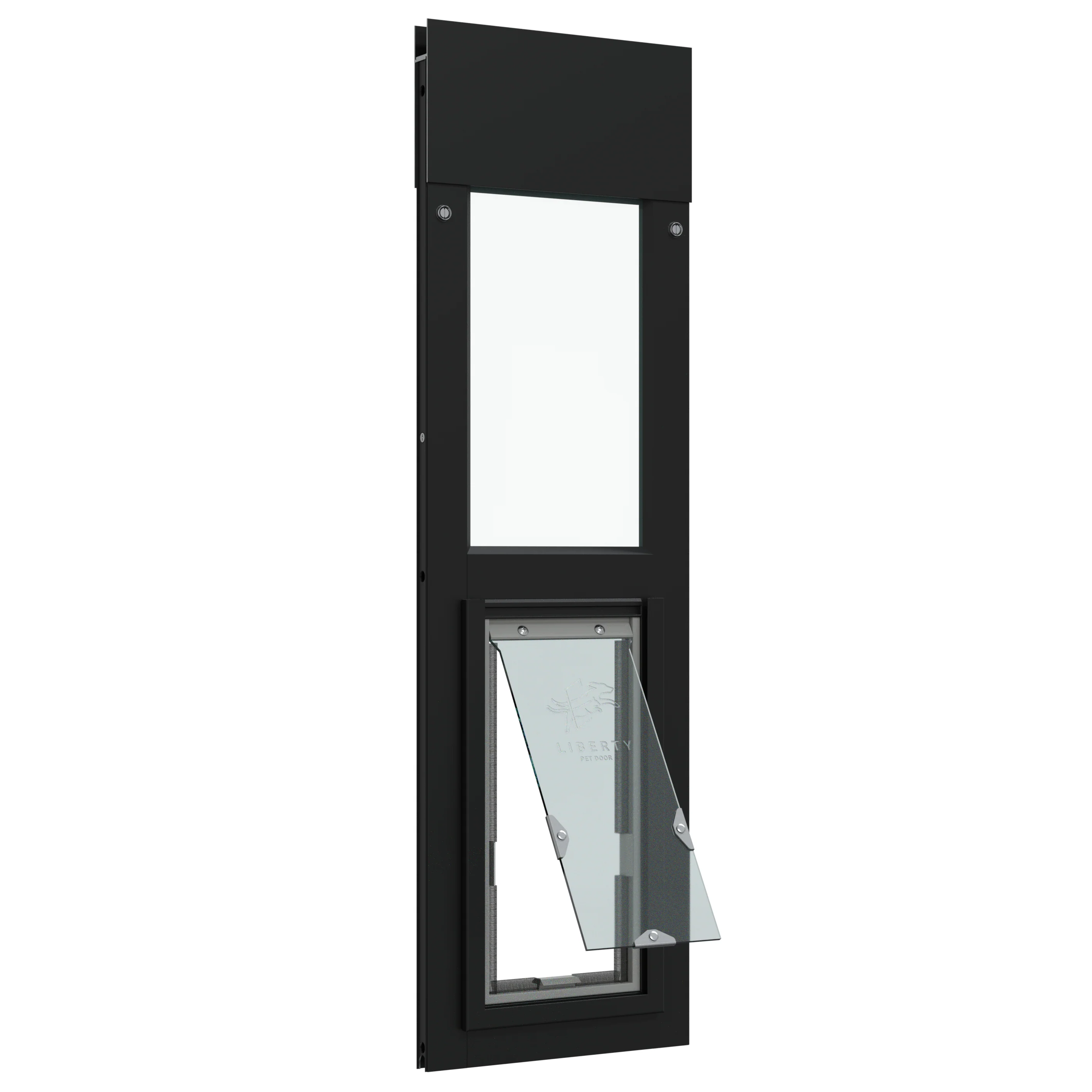 Liberty Pet Door for Black Horizontal Sliding Windows - Image 11