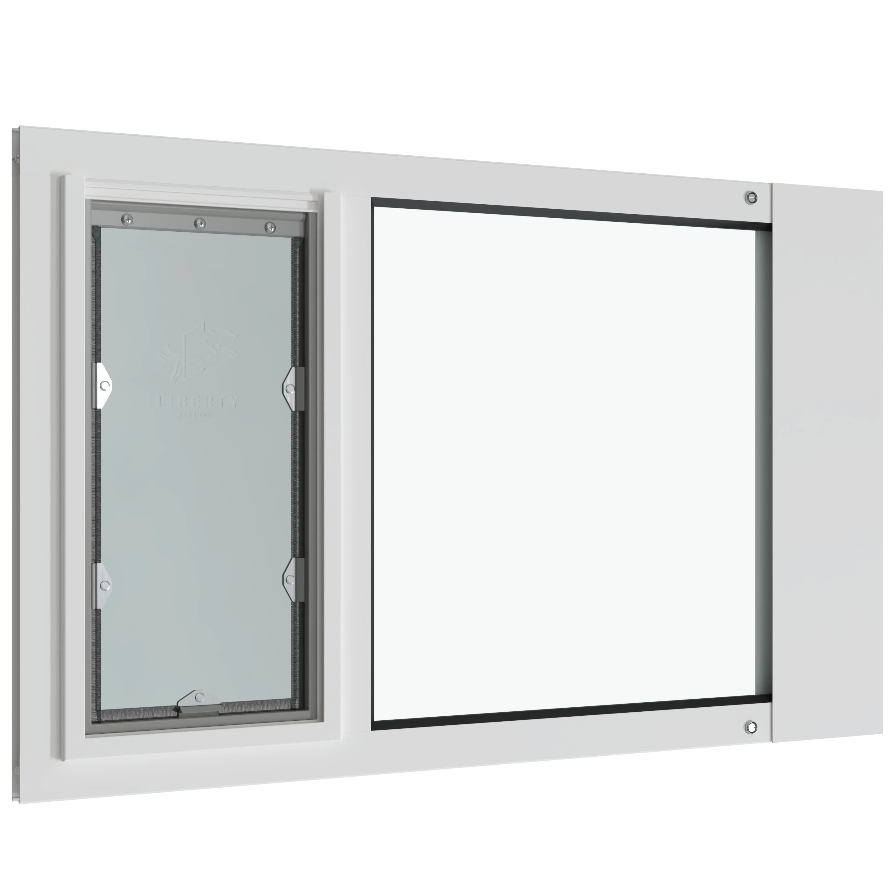 Liberty Pet Door for White Sash Windows - Image 16