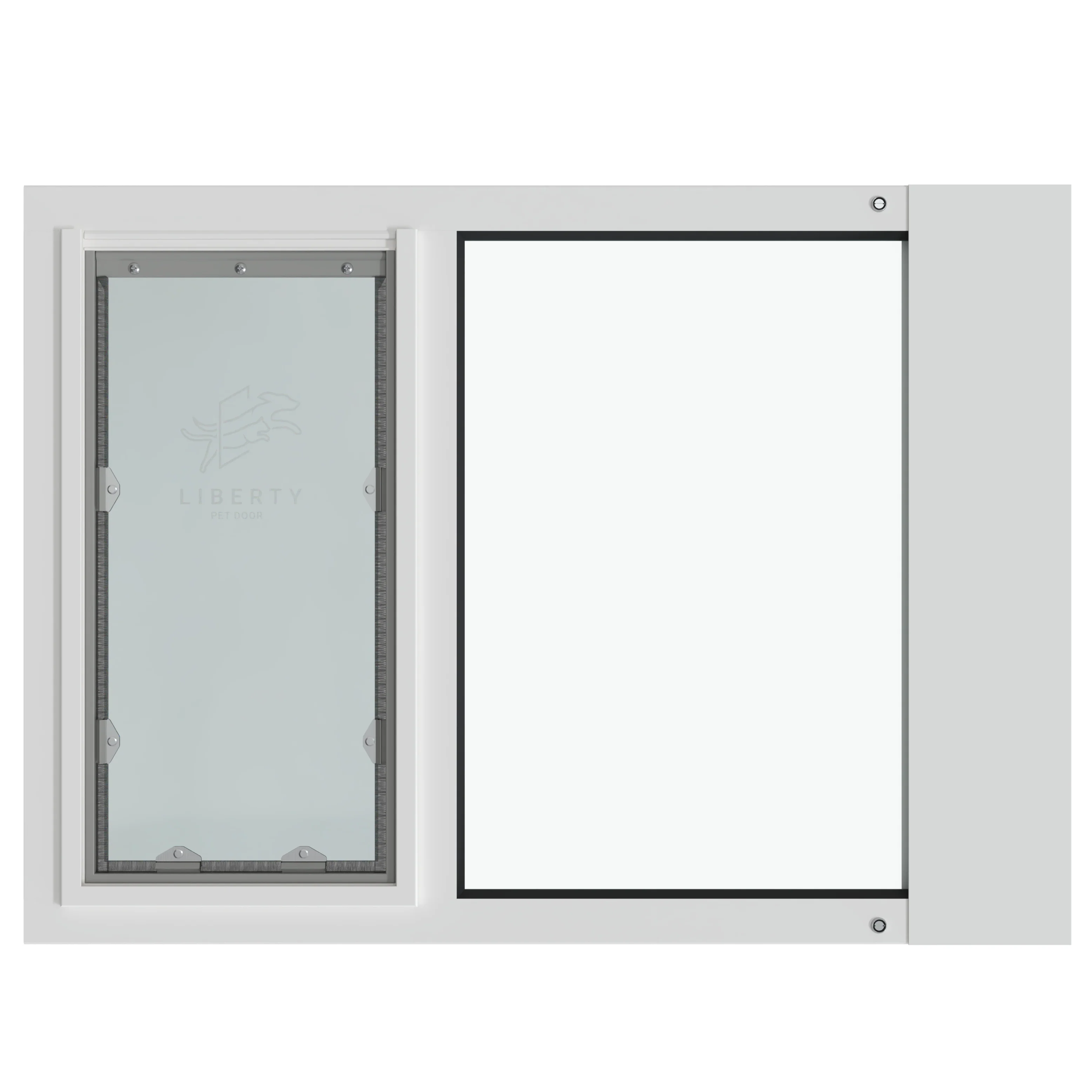 Liberty Pet Door for White Sash Windows - Image 19