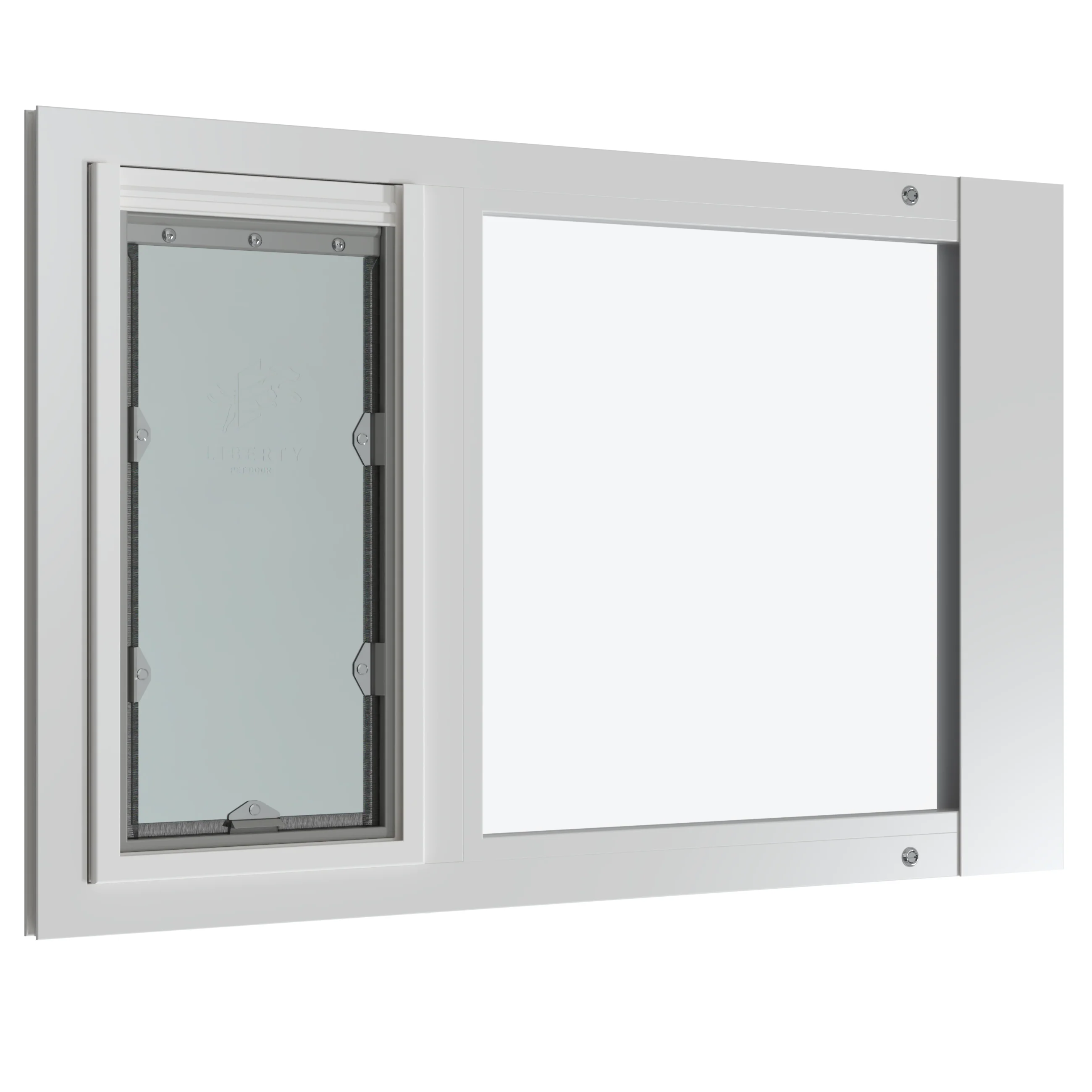 Liberty Pet Door for White Sash Windows - Image 21