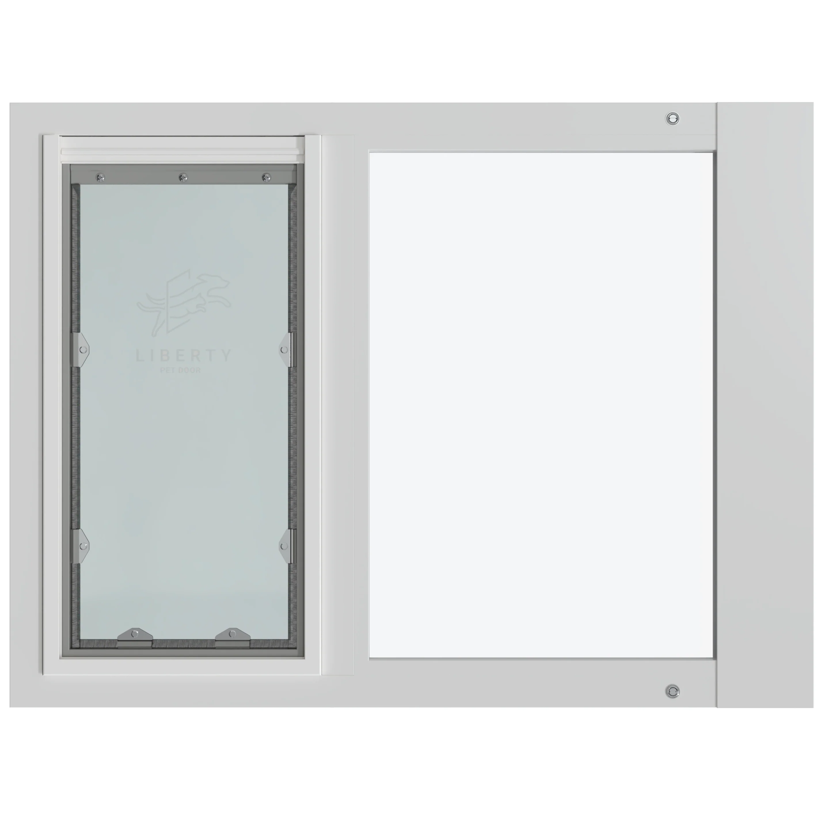 Liberty Pet Door for White Sash Windows - Image 24