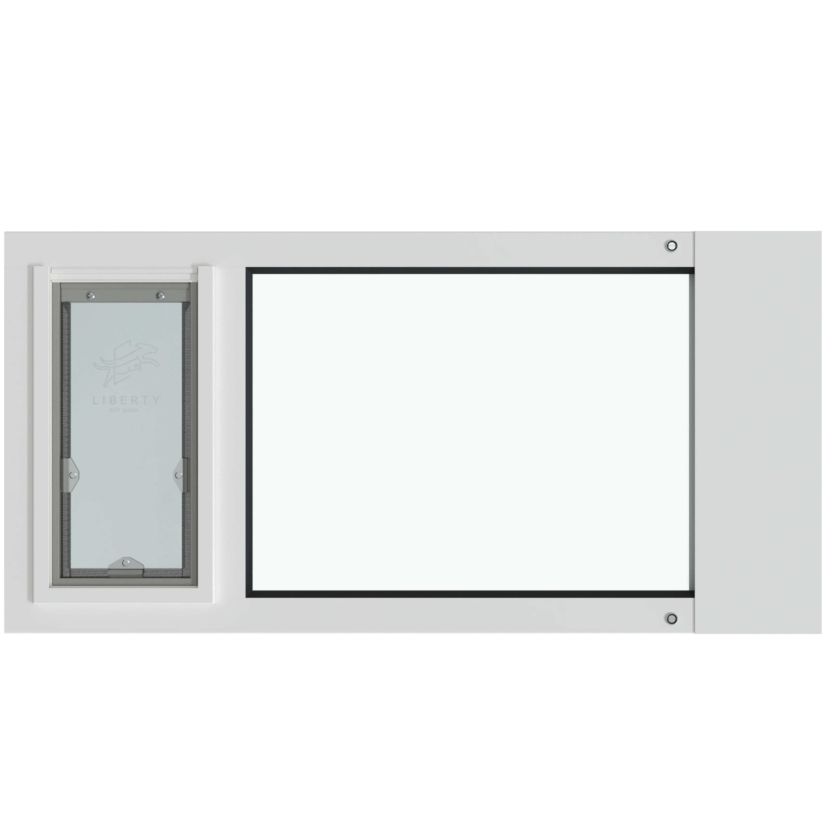 Liberty Pet Door for White Sash Windows - Image 3