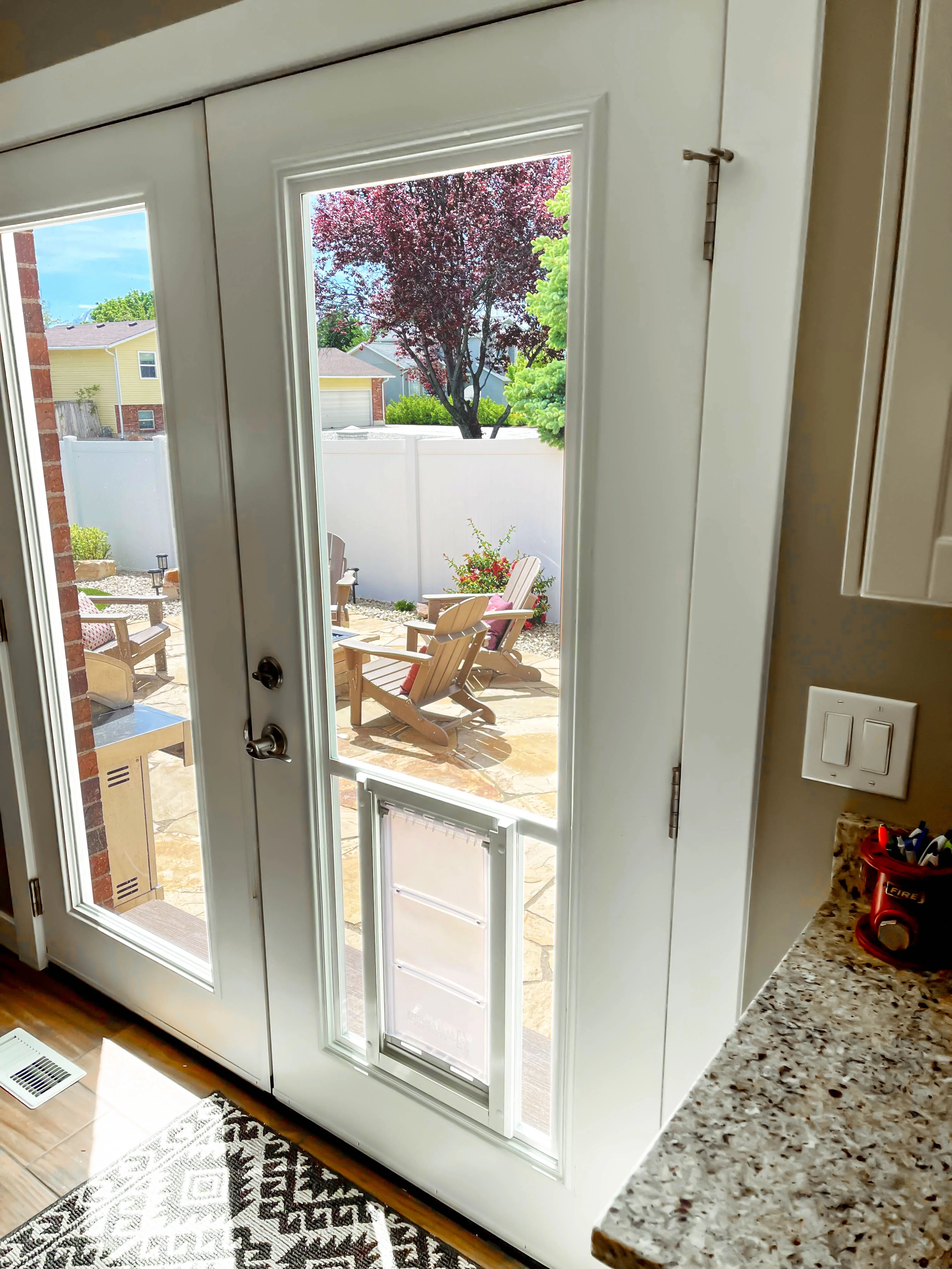 Utah Pet Access French Door Glass Insert - Image 5
